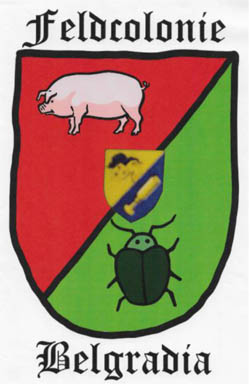 Wappen der Feldcolonie Belgradia